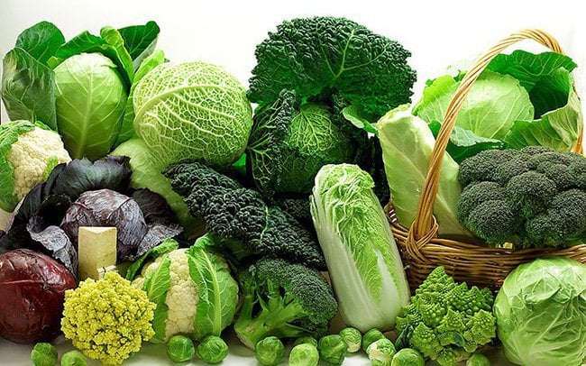 Rau xanh là một trong những thực phẩm tốt cho người bệnh đau dạ dày